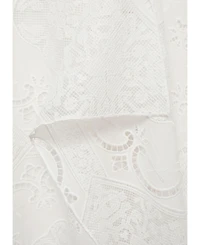 Mango Women's Asymmetrical Embroidered Dress