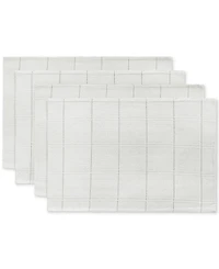 Izod Chadwick Lurex Placemats, Set of 4
