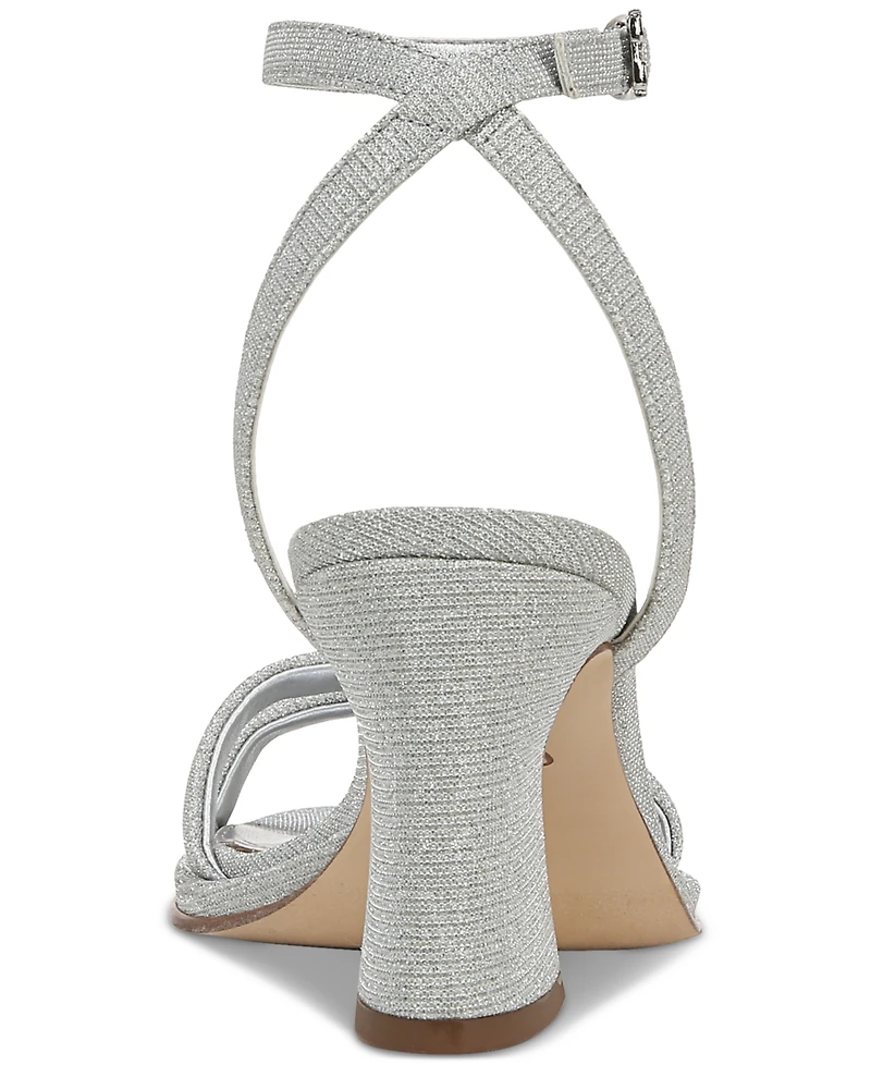 Circus Ny by Sam Edelman Holly Glitz Strappy Block-Heel Dress Sandals