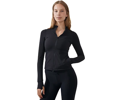 Cotton On Women's Active Core Zip Through Long Sleeve