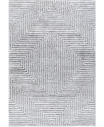 Livabliss Delight Shag Del-2309 5'3"x7' Area Rug