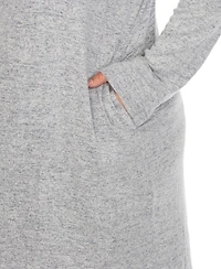 White Mark Plus Long Sleeve Sleepshirt