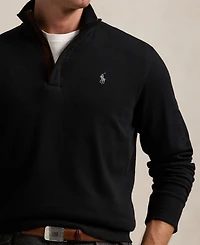 Polo Ralph Lauren Men's Luxury Jersey Quarter-Zip Pullover