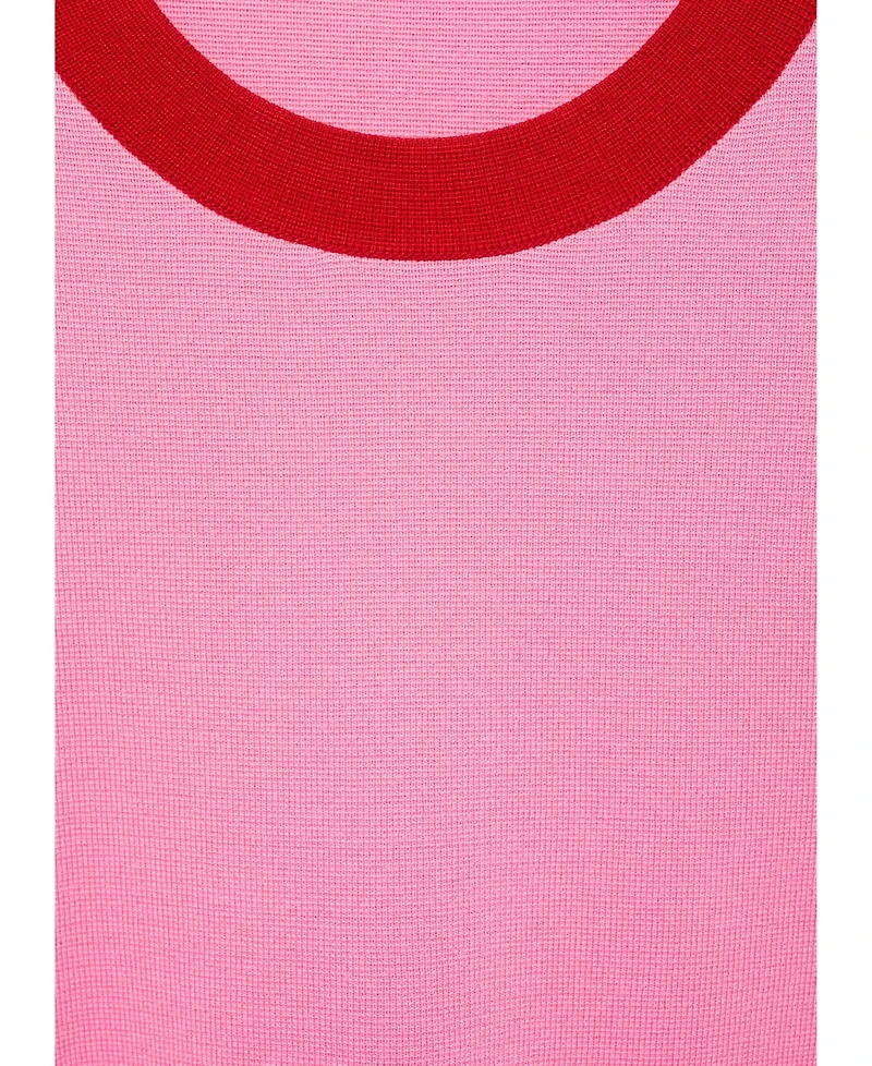 Mango Women's Contrast Trim Sweater