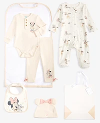 Disney Baby Girls 7-Pc Minnie Sleep-n-Play Gift Set
