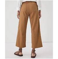 Pact Women's Organic Cotton Daily Twill Crop Pant