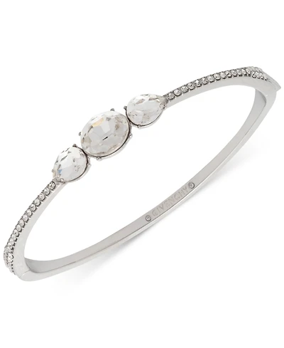 Givenchy Crystal Thin Bangle Bracelet