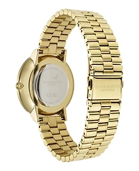Olivia Burton Women's Ice Burst Gold-Tone Stainless Steel Bracelet Watch 35mm