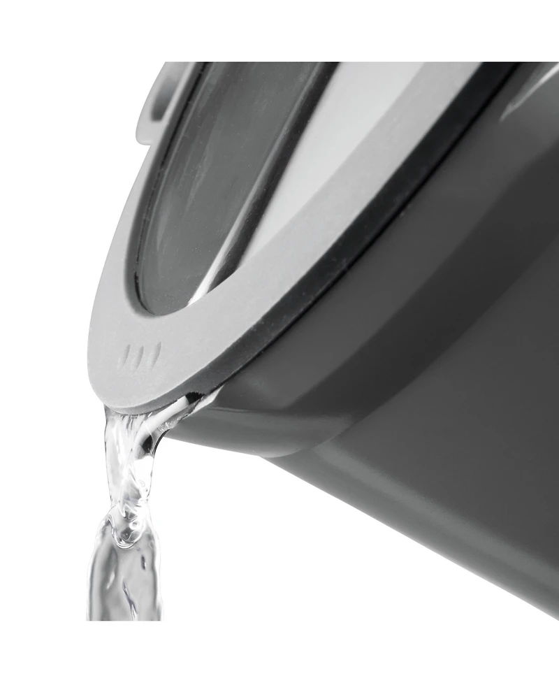 BergHOFF Gem 11" Nonstick Two-Handled Saute Pan 4.9Qt., Glass Lid, Gray