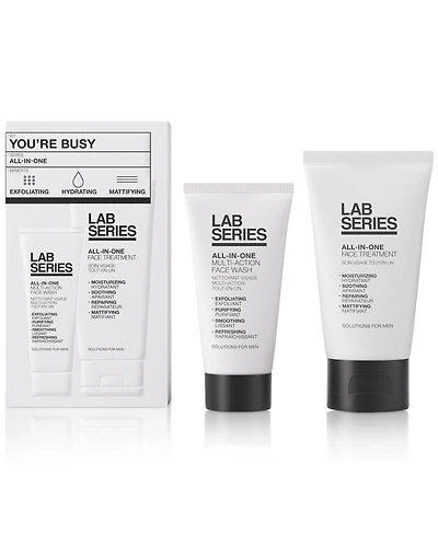 Lab Series Skincare for Men 2-Pc. All-In-One You're Busy Men's Skincare Set