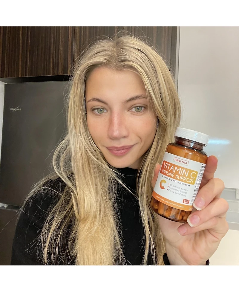 Vitamin C Immune Support Capsules, Health's Harmony