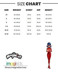 Miraculous Toddler Girls Ladybug Zip Up Hoodie