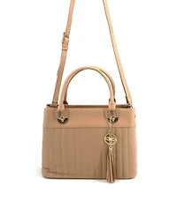 Like Dreams Grove Puffer Leather Satchel