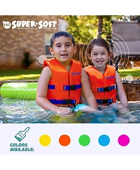 Trc Recreation Super Soft Child Life Jacket Swim Vest, Small