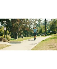 Razor Power Core E100 Electric Scooter with Aluminum Deck and Hand Brake, Blue
