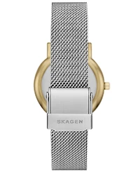 Skagen Women's Signatur Lille Quartz Two-Hand Silver Stainless Steel 30mm