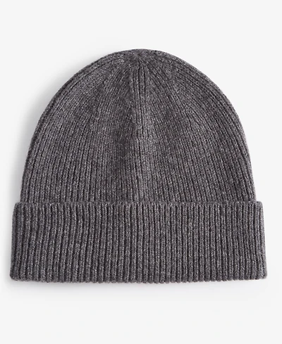 Club Room Men's Merino Wool Beanie, Created for Macy's