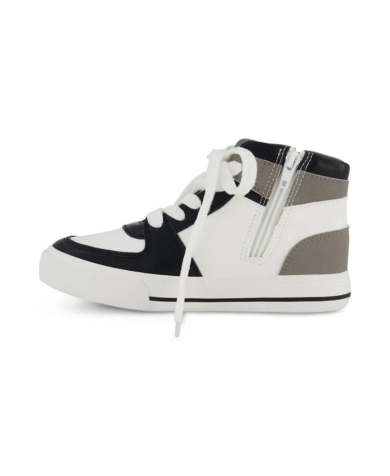 Dkny Little and Big Boys Ashton Tony High Top Sneaker