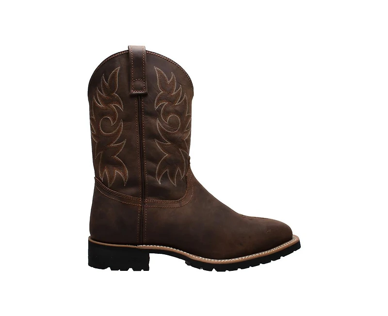 AdTec Men's 12" Steel Toe Work Western