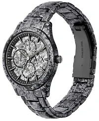 A|X Armani Exchange Men's Quartz Multifunction Gunmetal Stainless Steel Watch 42mm