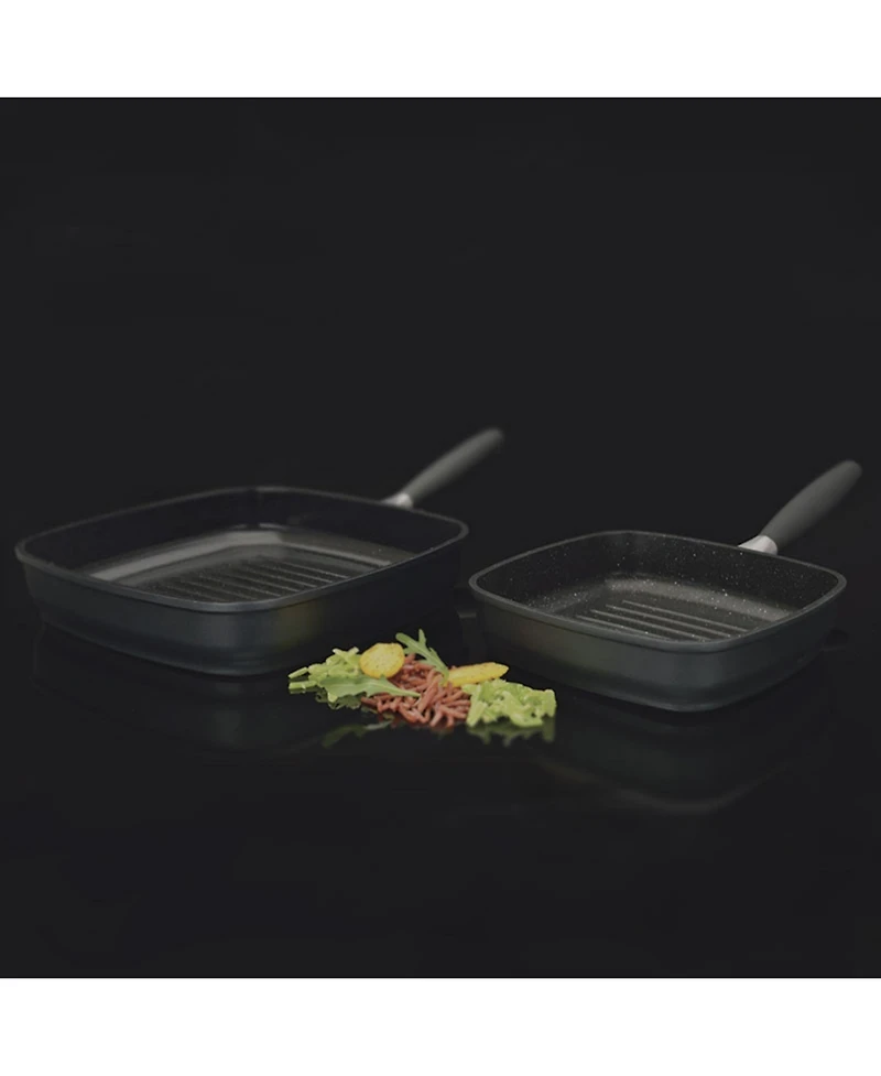 BergHOFF EuroCAST Cast Aluminum Nonstick 11" Grill Pan