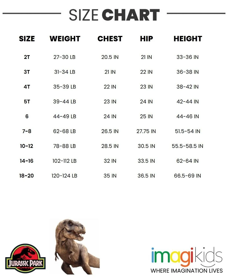 Jurassic World Toddler Boys Dinosaur T-Rex Fleece Pullover Hoodie to