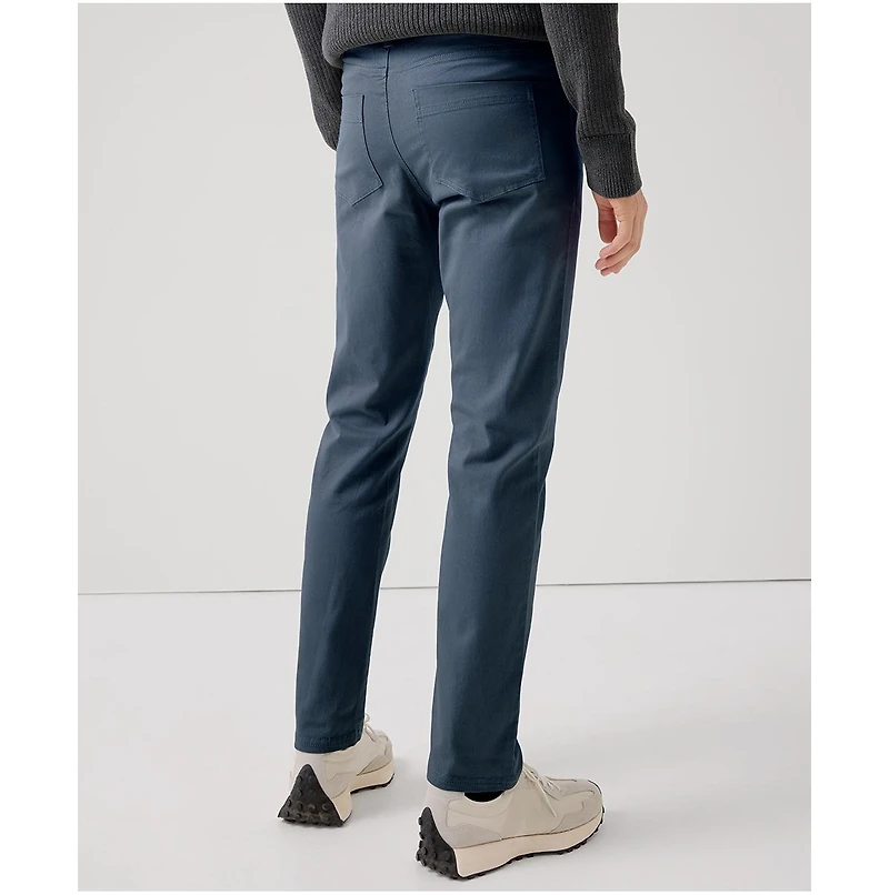 Pact Men's Organic Cotton Stretch Twill Denim 5-Pocket Pant - 34" Inseam