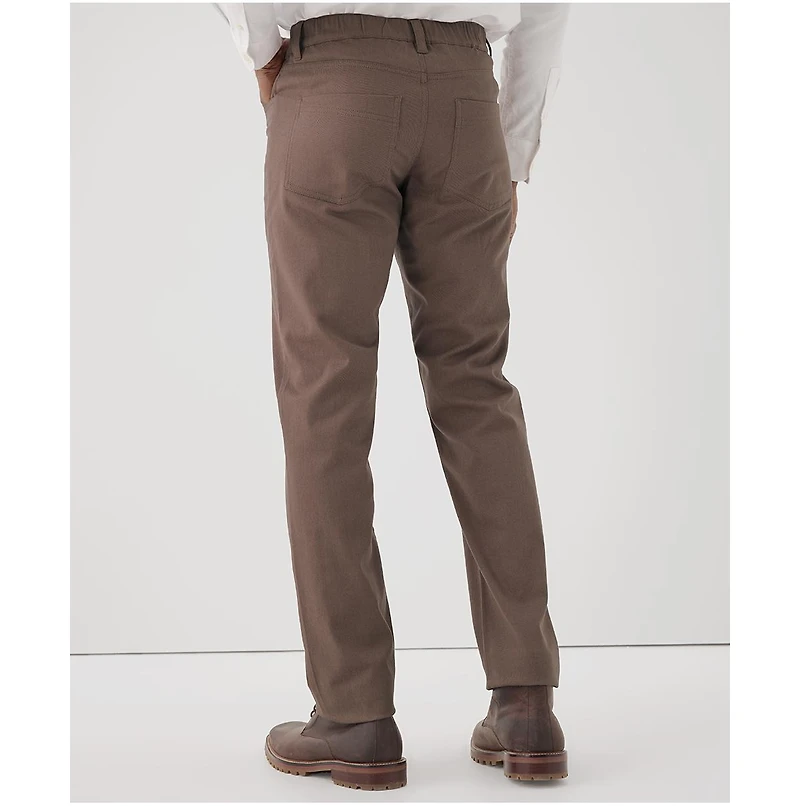 Pact Men's Organic Cotton Stretch Twill Denim 5-Pocket Pant - 34" Inseam
