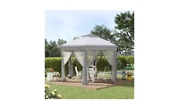 Slickblue Pop-Up Gazebo Party Tent for Quick Setup and Outdoor Gatherings