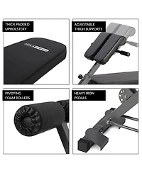 HolaHatha Multi Functional Weight Training Exercise Bench for Full Body Workout