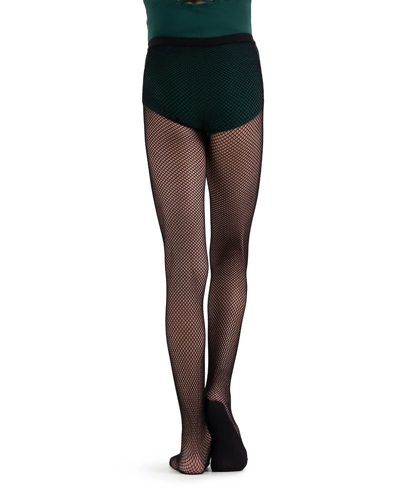 Capezio Girls Professional Fishnet Seamless Tight
