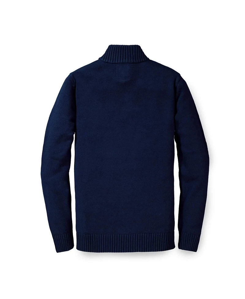 Hope & Henry Men's Half Zip Pullover Sweater