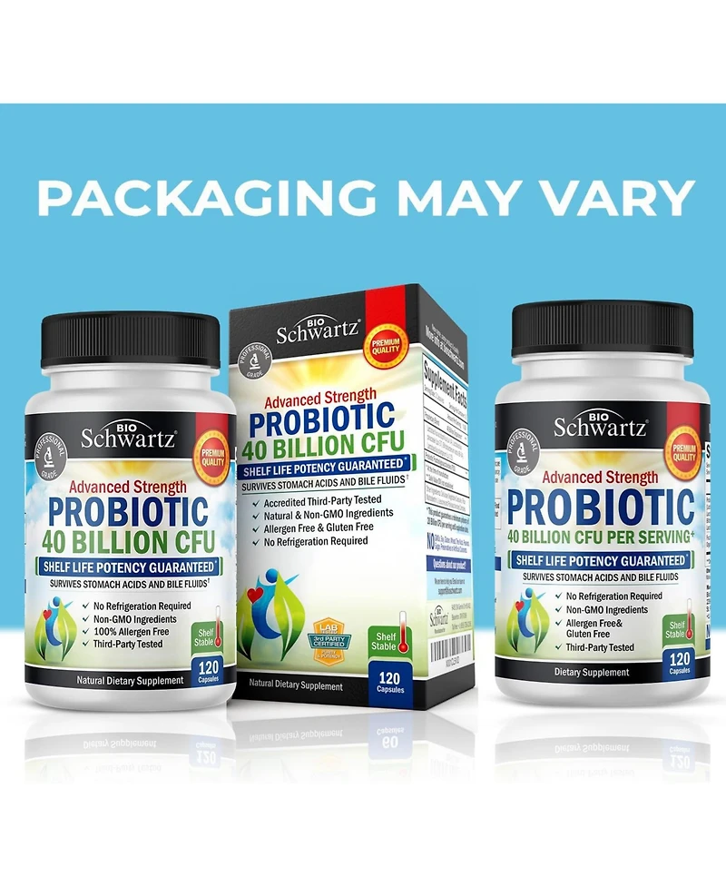 Daily Probiotic Supplement 40 Billion Cfu