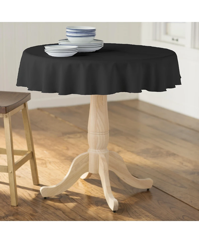 Elegant Round Tablecloth for Dining - Durable, Spill-Proof Fabric, Perfect Any Occasion