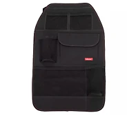 Diono Toddler Stow 'n Go Car Back Seat Organizer, Kick Mat Seat Protector, 7 Pockets, 2 Drinks Holders
