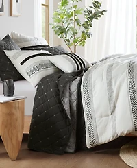 Madison Park Carolina Stripe 7-Pc. Comforter Set, Full/Queen