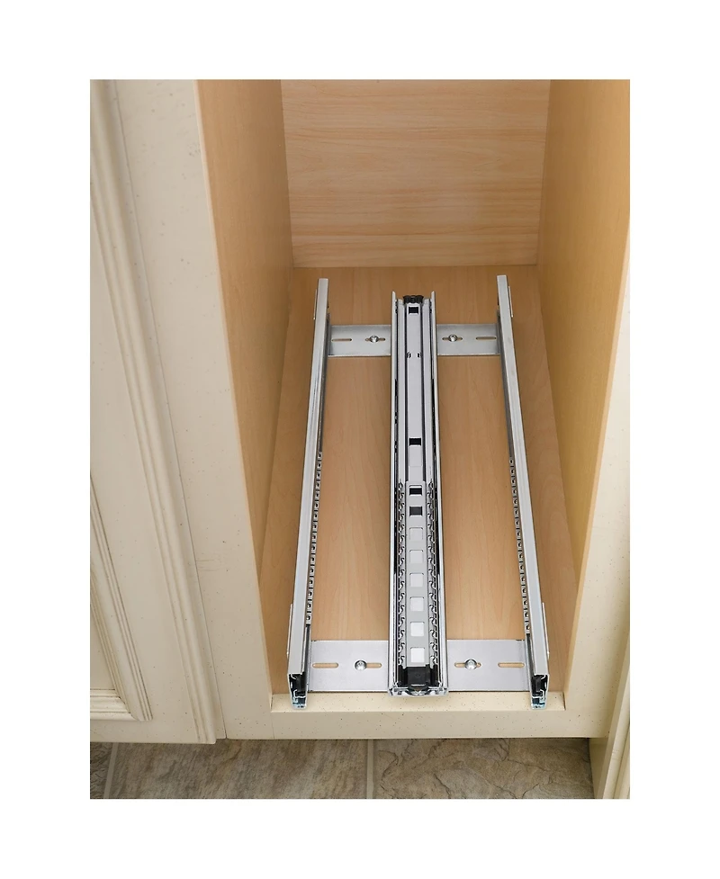 Rev-a-Shelf 8" Pullout Kitchen Cabinet Organizer Pantry Spice Rack, 448-bc-8C
