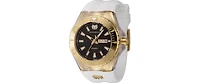 Technomarine Men's Tm-122013 Cruise Quartz 3 Hand Black Dial Watch