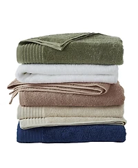 Linery & Co. 100% Featherspun Cotton Quick-Dry 6-Piece Hand Towel Set
