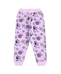 Bluey Little Girls Fleece Sweatshirt and Jogger Pants Outfit Set to