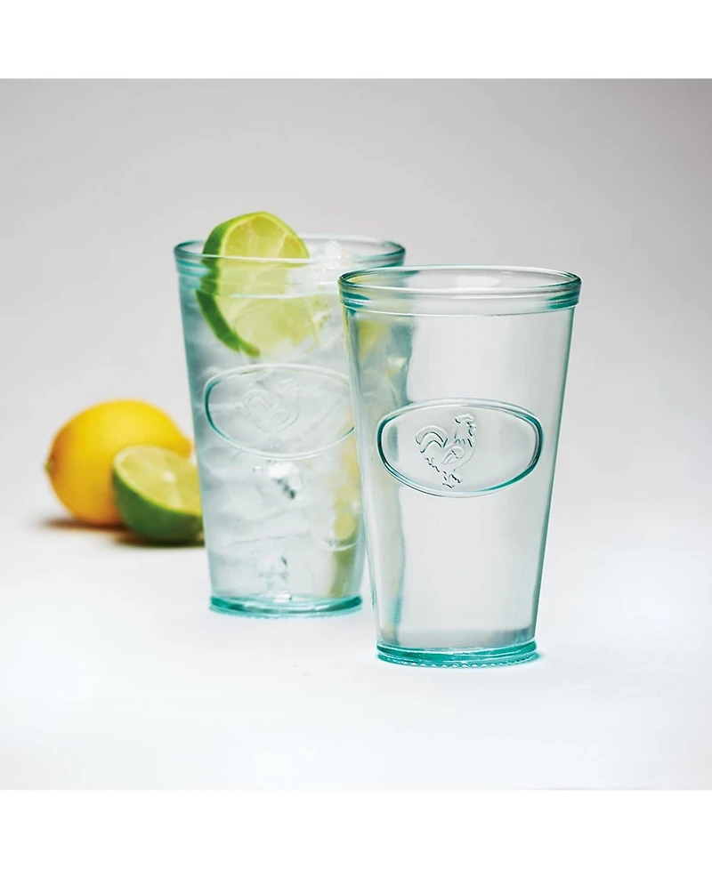 Amici Home Rooster Hiball Glass - Set of 6