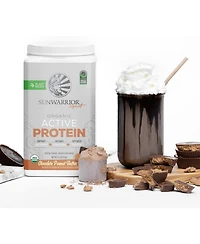 Sunwarrior Active Protein, Plant-Based Protein, Chocolate Peanut Butter, 1kg