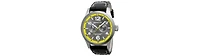 Invicta Men's 14141 I-Force Quartz 3 Hand Charcoal Dial Watch