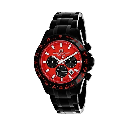 Oceanaut Men's Biarritz Red Dial Watch - OC6115