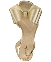 Jessica Simpson Women's Olivine Bow High-Heel Stiletto Dress Sandals