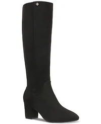 Giani Bernini Women's Maylynee Memory Foam Block Heel Knee High Dress Boots