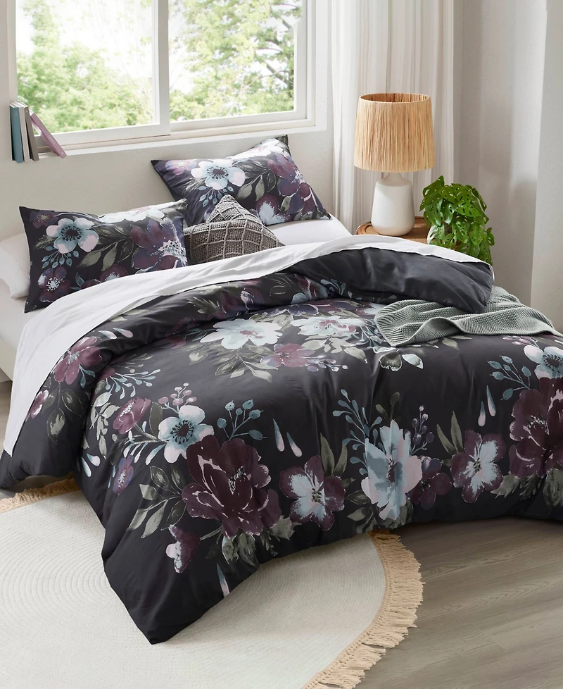 Madison Park Jolene Floral 3-Pc. Duvet Cover Set, King/California King