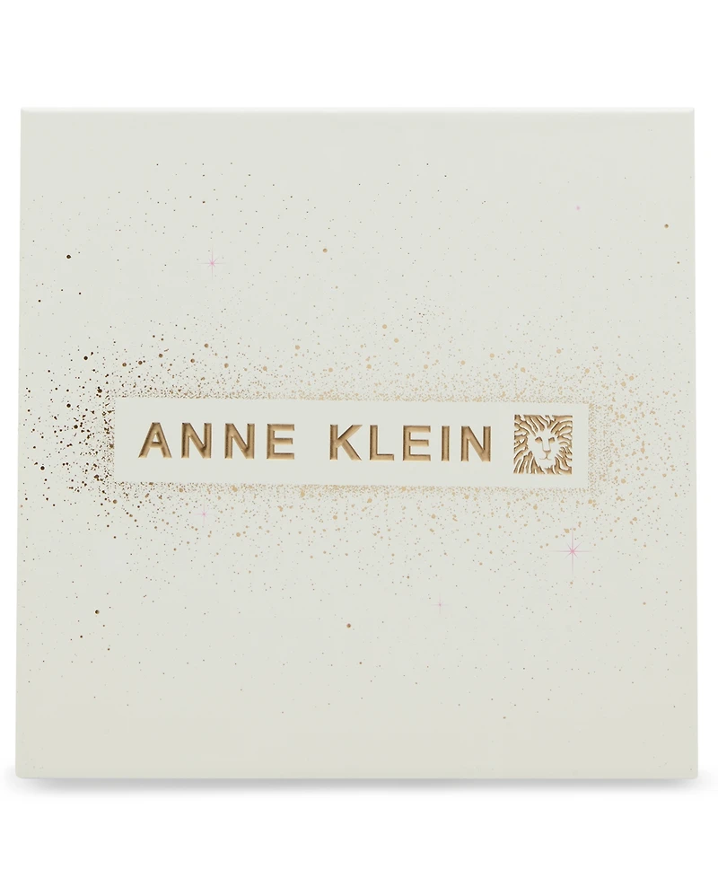 Anne Klein 3 Piece Gift Set with Double Zip Camera Crossbody