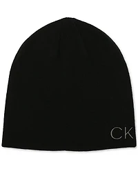 Calvin Klein Men's Logo Scarf & Beanie Set