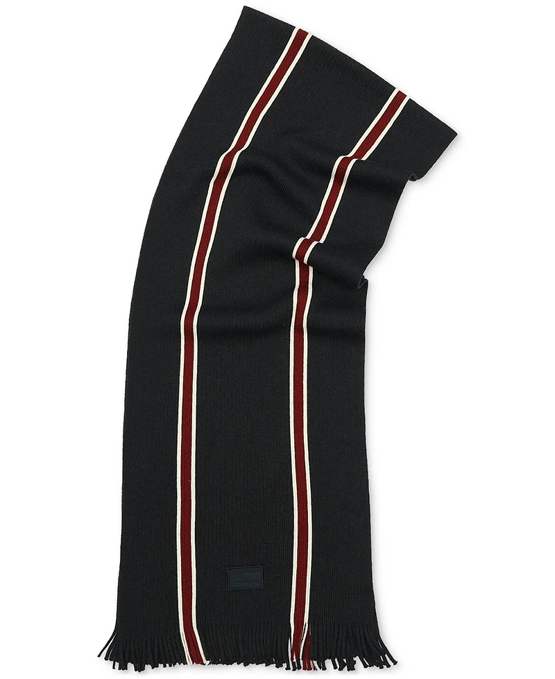 Tommy Hilfiger Men's Mixed Stripe Raschel Scarf